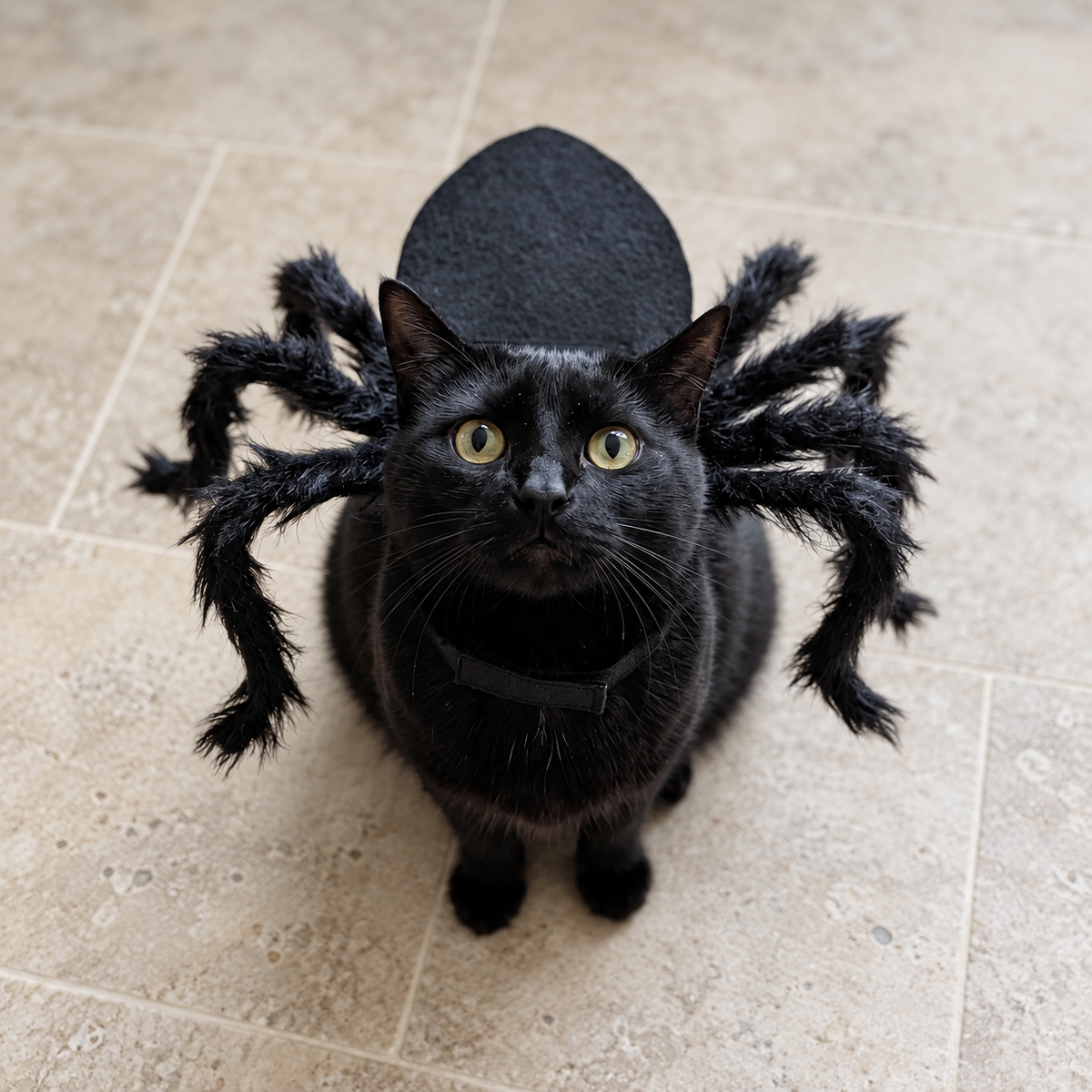 Costume da ragno per gatti